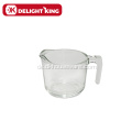 Glas Messbecher Set mit Silikonbasis